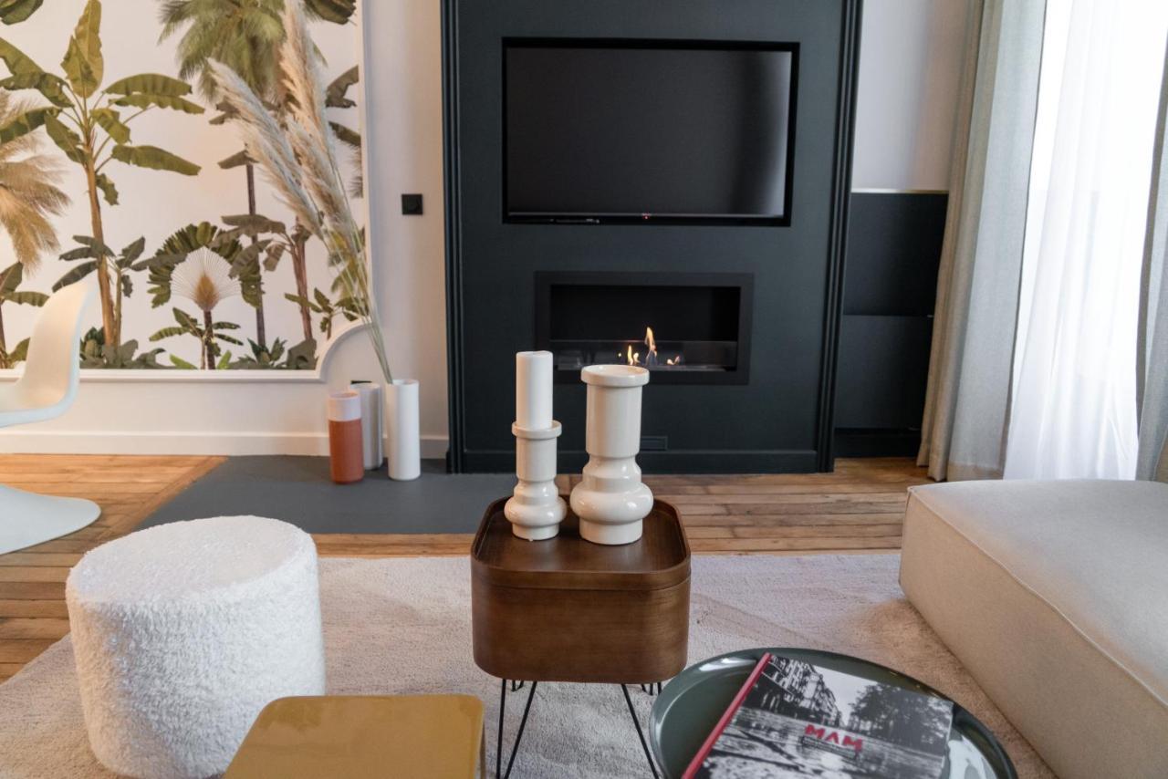 Beige Hospitalite - Coco - Hypercentre-2Chambres-Parking-Zen Saint-Etienne  Bagian luar foto
