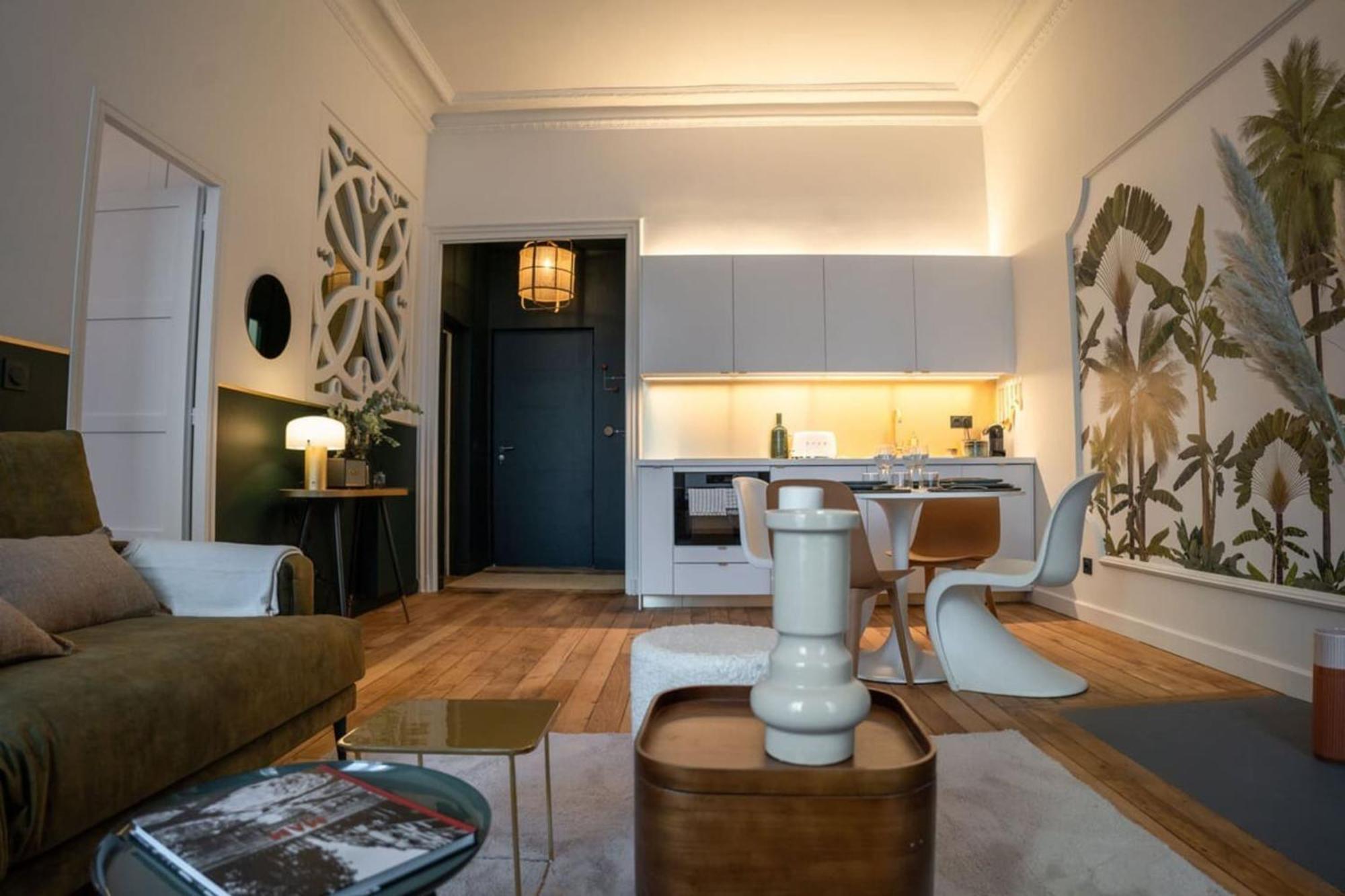 Beige Hospitalite - Coco - Hypercentre-2Chambres-Parking-Zen Saint-Etienne  Bagian luar foto